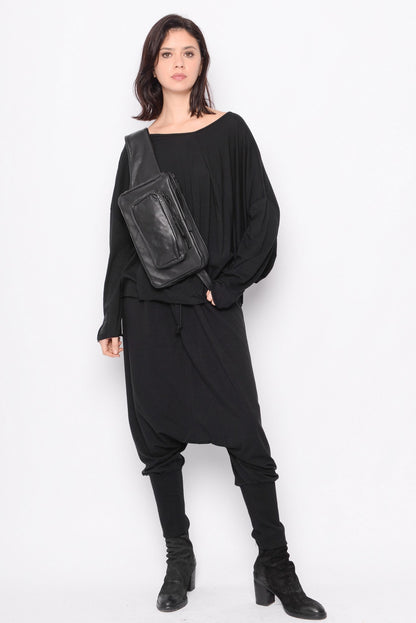 B40.242.EX1 100%Leath/95%NY5%EA 100 BLACK